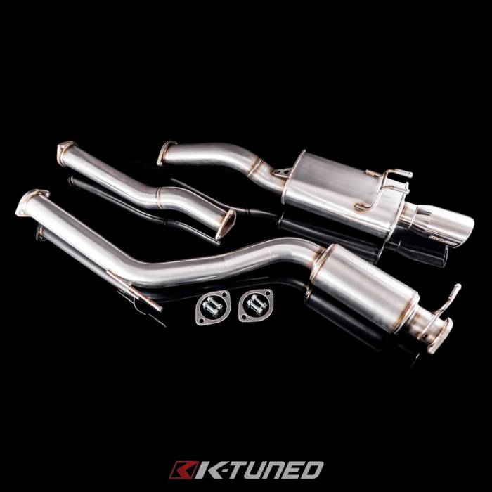 K-Tuned - 2012-2015 Honda Civic Si Sedan K-Tuned Cat Back Exhaust System