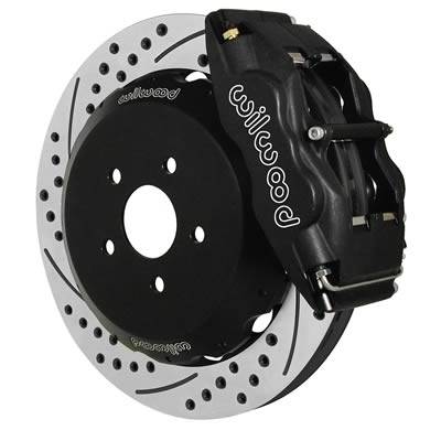 Wilwood - 2003-2007 Scion xB Wilwood Forged Superlite 4 Front Big Brake Kit (Black/Drilled)