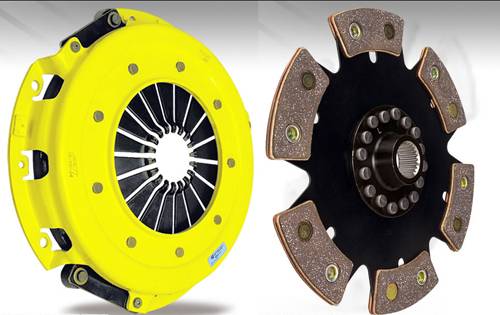 ACT - 1994-1997 Honda Del Sol VTEC ACT Maxx Xtreme Pressure Plate w/ Solid Hub (6 Pad) Disk Clutch Kit