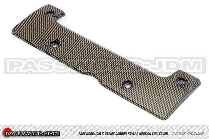 Password JDM - 2003-2008 Acura TSX Password:JDM Dry Carbon Kevlar Spark Plug Cover