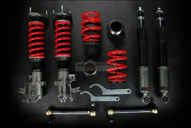 GodSpeed Project - 2014-2015 Honda Civic Si GodSpeed Mono-RS Coilover Suspension