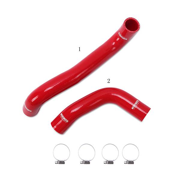 Mishimoto - 2015+ Subaru STI Mishimoto Silicone Radiator Hose Kit - Red