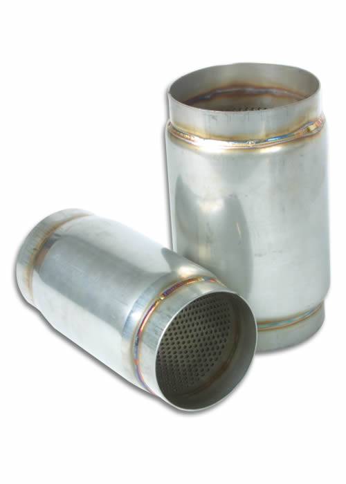 Vibrant - Vibrant Performance Stainless Steel Race Muffler, 3" inlet/outlet x 9" long