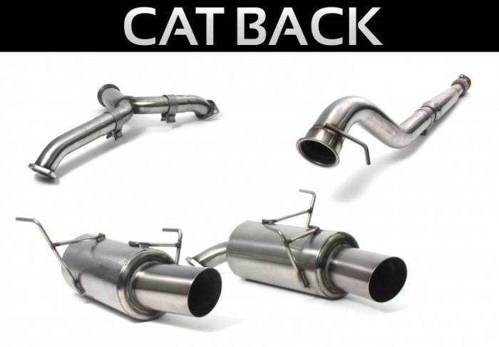 Perrin - 2015+ Subaru WRX and STI Perrin Brushed Cat Back Exhaust