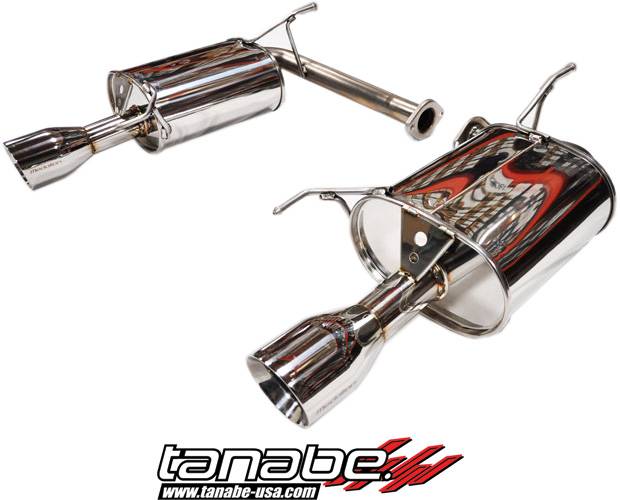 Tanabe - 2001-2003 Acura TL Tanabe Medallion Touring Dual Muffler Catback Exhaust