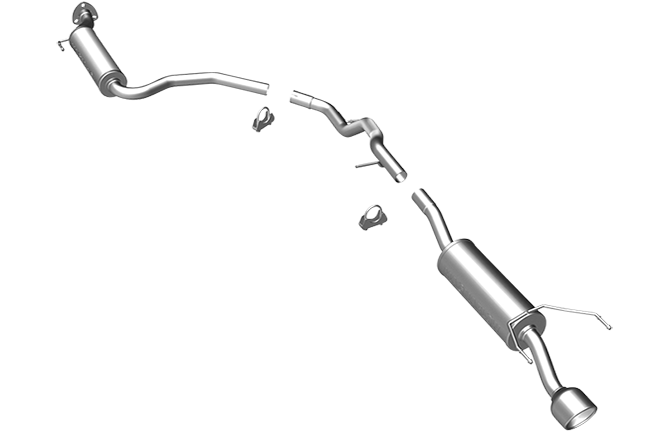 Magnaflow - 2011 Honda CR-Z MagnaFlow Stainless Cat-Back Exhaust System