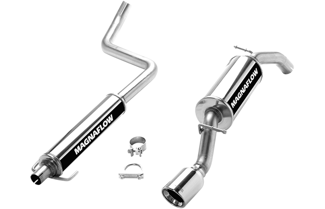 Magnaflow - 2003-2007 Scion xA MagnaFlow Stainless Cat-Back Exhaust System