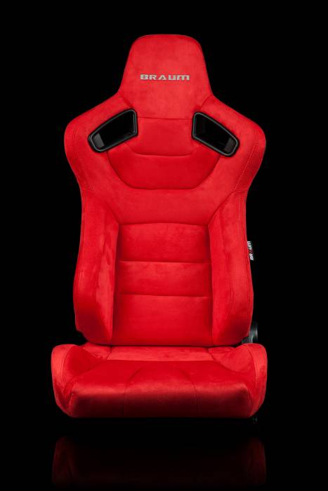 Braum - Braum Elite Series Racing Seats (Red and Black) ?? Pair