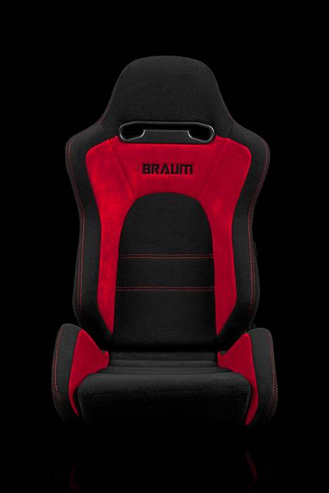 Braum - Braum S8 Series Racing Seats (Red and Black) ?? Pair