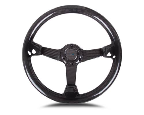 NRG Innovations - NRG Innovations 350mm Carbon Fiber Steering Wheel - Deep Dish