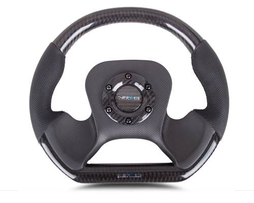 NRG Innovations - NRG Innovations 320mm Carbon Fiber Steering Wheel - Carbon Fiber Center