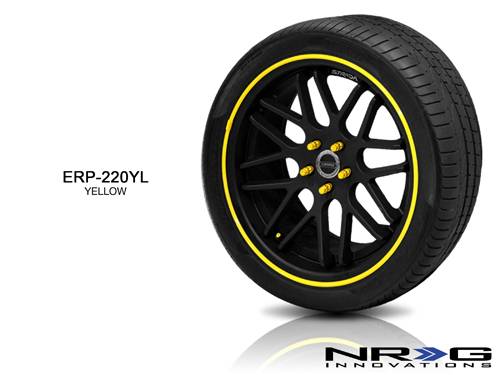 NRG Innovations - NRG Innovations EDGE Rim Protector - Yellow