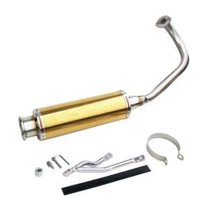 NCY - Honda Ruckus NCY Titanium-look Stainless Exhaust - Gold