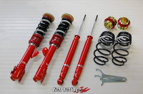 Tanabe - 2012-2013 Toyota Prius C Tanabe Sustec Pro CR Coilovers