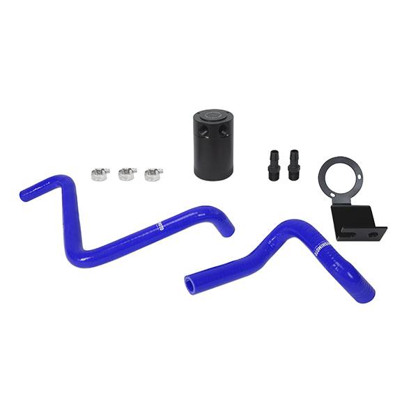 Mishimoto - 2013+ Scion FR-S Mishimoto Baffled Oil Catch Can (PCV Side) - Blue