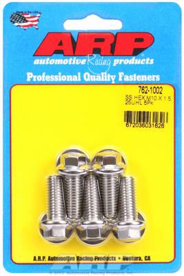 ARP - ARP Stainless Bolt Kit M10x1.50 25mm UHL