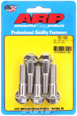 ARP - ARP Stainless Bolt Kit M10x1.50 40mm UHL