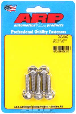 ARP - ARP Stainless Bolt Kit M6x1.00 25mm UHL