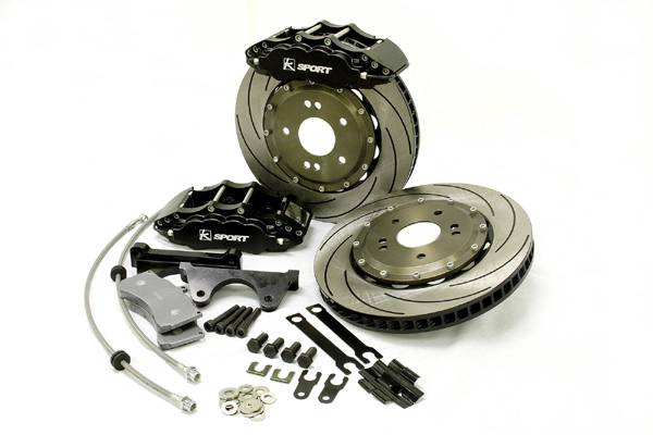 K Sport - 2002-2006 Acura RSX Ksport Big Brake Kit (11" Rear)