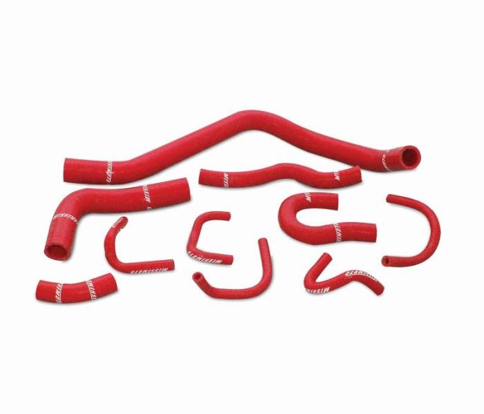 Mishimoto - 1988-1991 Honda Civic Silicone Radiator Hose Kit - Red