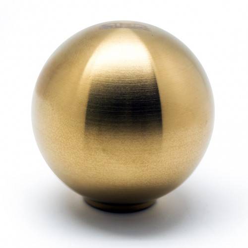 Blox - Blox Racing 490 Spherical Shift Knobs, 50mm Stainless Steel, 10x1.25, Gold