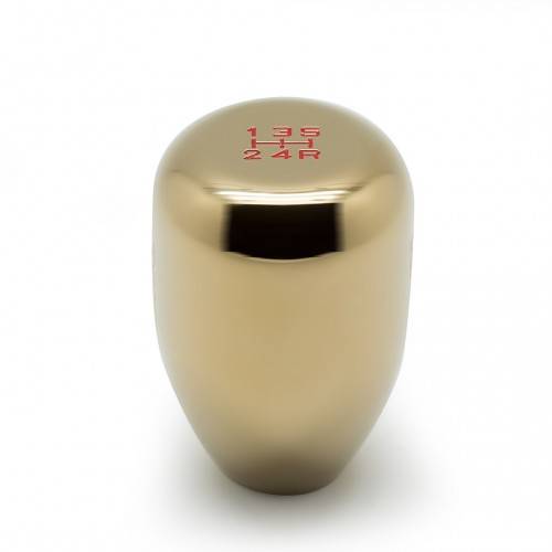 Blox - Blox Racing Limitied Series 5-Speed Billet Shift Knob, 10x1.25mm, Gold