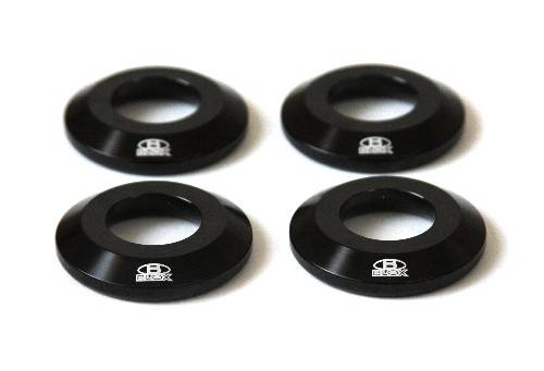 Blox - 2000-2010 Honda S2000 Blox Racing Differential Collar Kit, Black