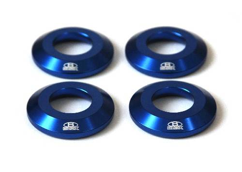 Blox - 2000-2010 Honda S2000 Blox Racing Differential Collar Kit, Blue