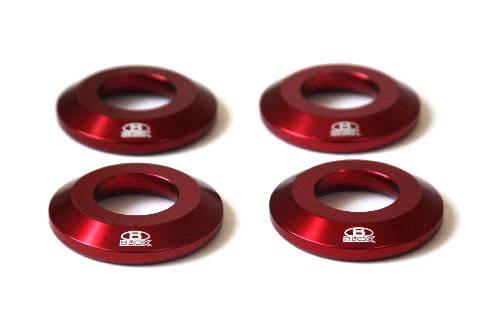 Blox - 2000-2010 Honda S2000 Blox Racing Differential Collar Kit, Red