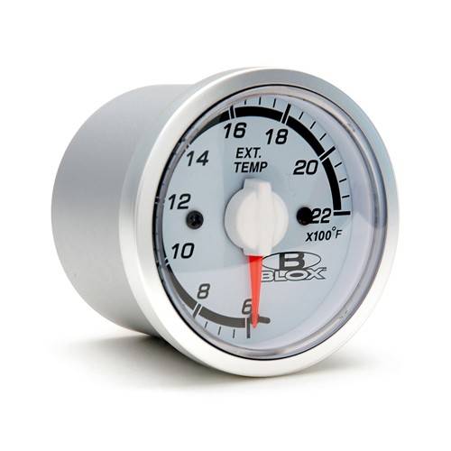 Blox - Blox Racing 52mm Exhaust Gas Temperature (EGT) Gauge, Universal