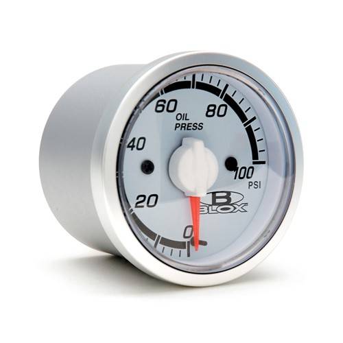 Blox - Blox Racing Oil Pressure Gauge, Adapter Sold Separate