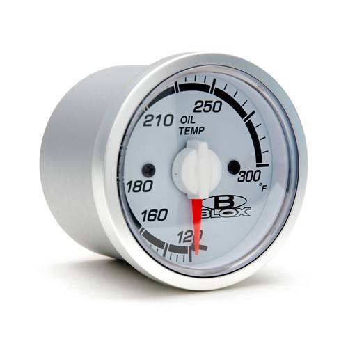 Blox - Blox Racing Oil Temperature Gauge, Adapter Sold Separate