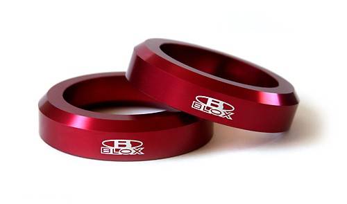 Blox - 2000-2010 Honda S2000 Blox Racing Engine Mount Ring Kit, Red