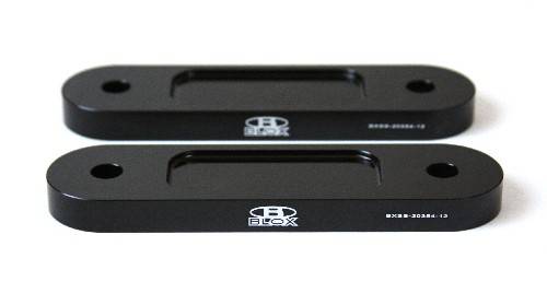 Blox - 2000-2010 Honda S2000 Blox Racing Front Bump Steer Kit, 12mm, Black