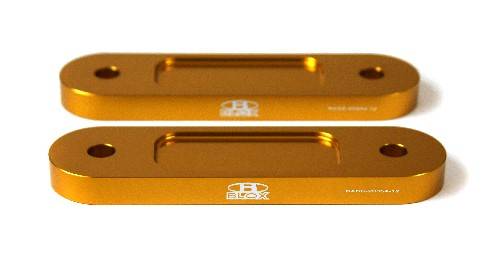 Blox - 2000-2010 Honda S2000 Blox Racing Front Bump Steer Kit, 12mm, Gold