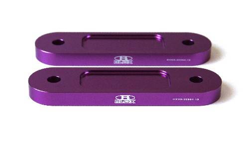 Blox - 2000-2010 Honda S2000 Blox Racing Front Bump Steer Kit, 12mm, Purple