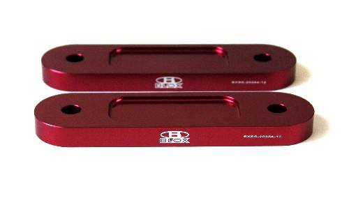 Blox - 2000-2010 Honda S2000 Blox Racing Front Bump Steer Kit, 12mm, Red