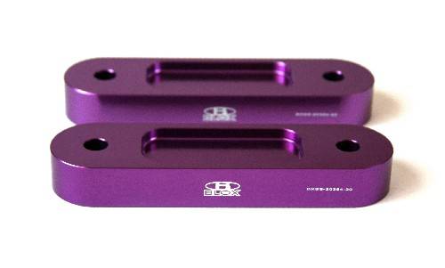 Blox - 2000-2010 Honda S2000 Blox Racing Front Bump Steer Kit, 20mm, Purple