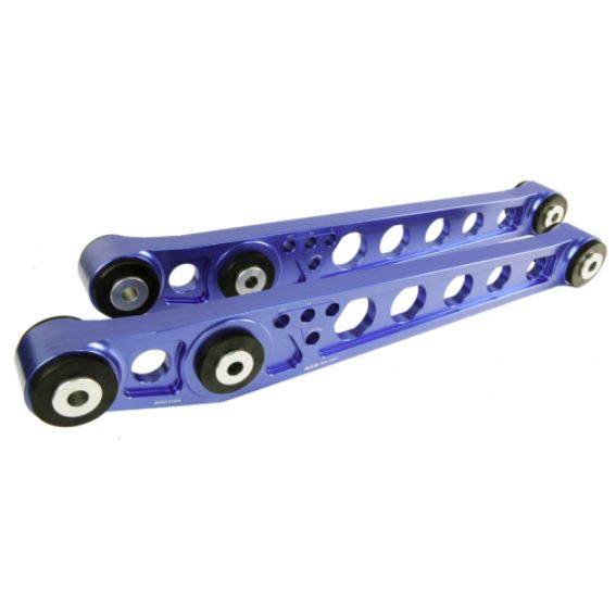 Blox - 1996-2000 Honda Civic Blox Racing Lower Control Arms, Rear Lower, w/ Spherical Bearings, Blue