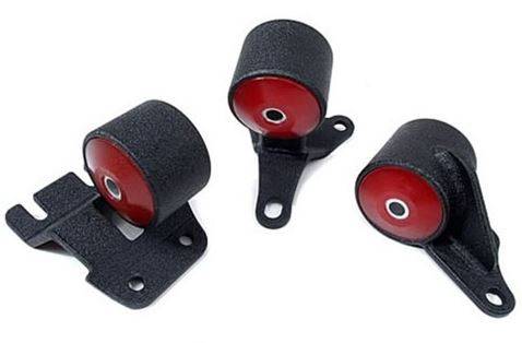 Innovative Mounts - 1992-1993 Acura Integra (non GS-R) Innovative Steel Conversion Engine Mount Kit (B18A1/Manual/Cable) - 60A RED