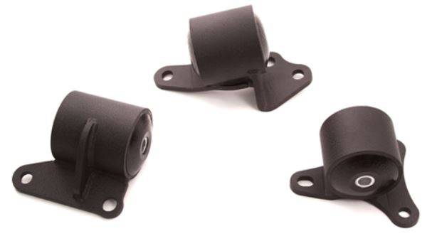 Innovative Mounts - 1992-1996 Honda Prelude Innovative Replacement Mount Kit, Steel, black, 85A GRY, Bushing