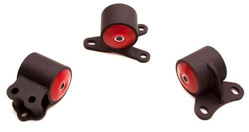 Innovative Mounts - 1994-2001 Acura Integra Innovative Steel Replacement Engine Mount Kit (Must Use 3 Bolt TB Post, B/D-Series/Auto) - 95A DK RED