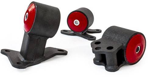 Innovative Mounts - 1994-2001 Acura Integra Innovative Steel Conversion Mount Kit (B/D-Series/Auto 2 Man/Cable) - 60A RED