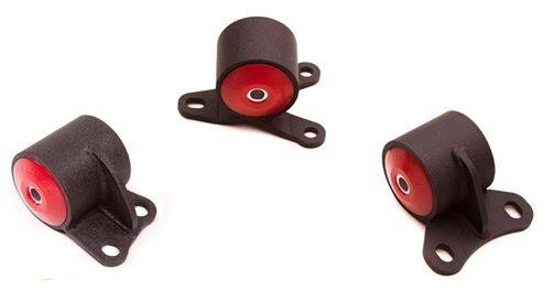 Innovative Mounts - 1994-2001 Acura Integra Innovative Steel Replacement Mount Kit (B/D-Series/Auto) - 60A RED