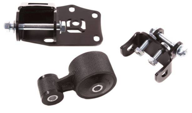 Innovative Mounts - 1997-2001 Honda Prelude Innovative Conversion Front Torque Mount, Steel, black, 60A RED, Bushing