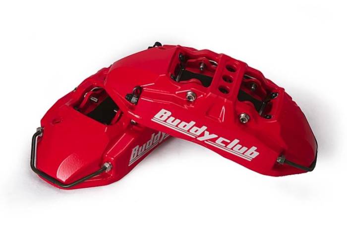 Buddy Club - Buddy Club Racing Spec 4pot Brake Caliper, Red, Forward