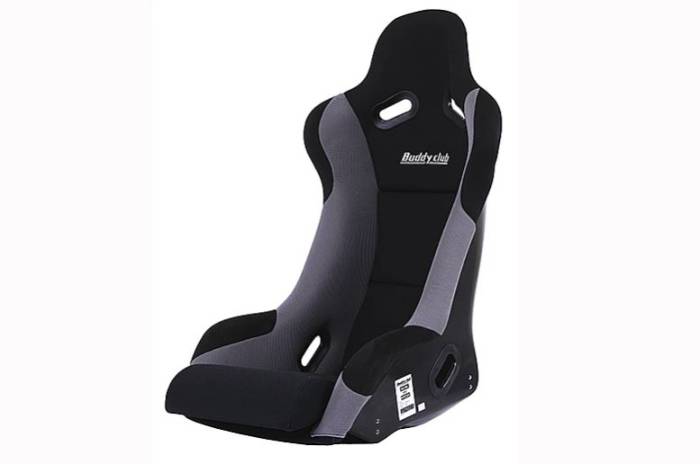 Buddy Club - Buddy Club P1 Limited Bucket Seat (Wide) Black V.2 (All Black)