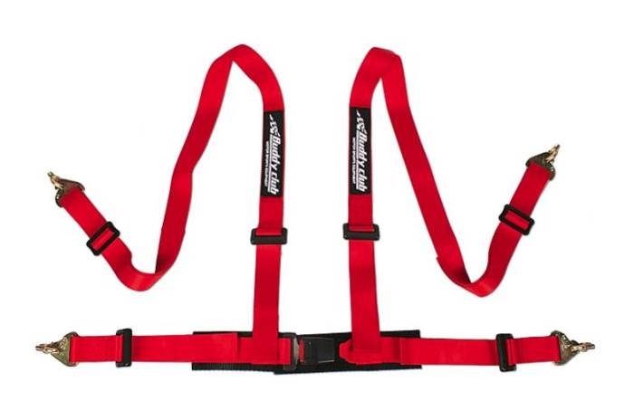 Buddy Club - Buddy Club Racing Spec 4 Point Seat Harness, Red