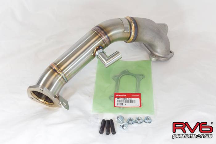 RV6 Performance - 2016+ Honda Civic 2.0L (Sedan/Coupe) RV6™ Precat Delete / Downpipe Kit