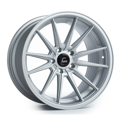 Cosmis - Cosmis Racing R1 Matte Silver Wheel 18x9.5 +35mm 5x114.3